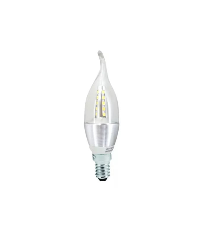 BOMBILLO LED 5W E14 TIPO VELA ZAXON
