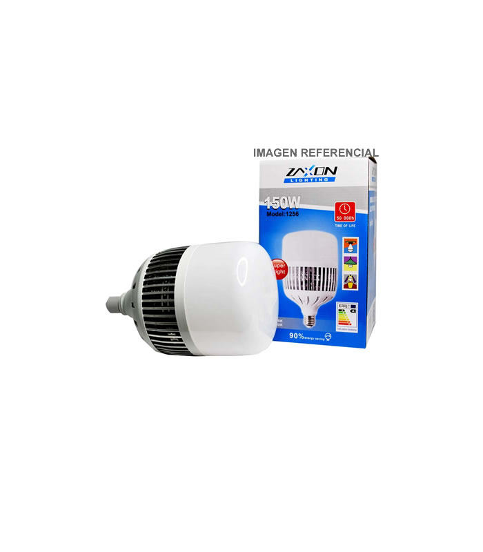 BOMBILLO CUADRADO SUPER LED 150W AC100-265V 6500K 1256 ZAXON
