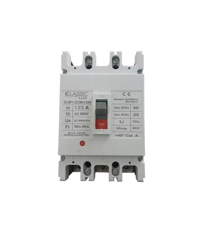 BREAKER INDUSTRIAL 3X125AMP