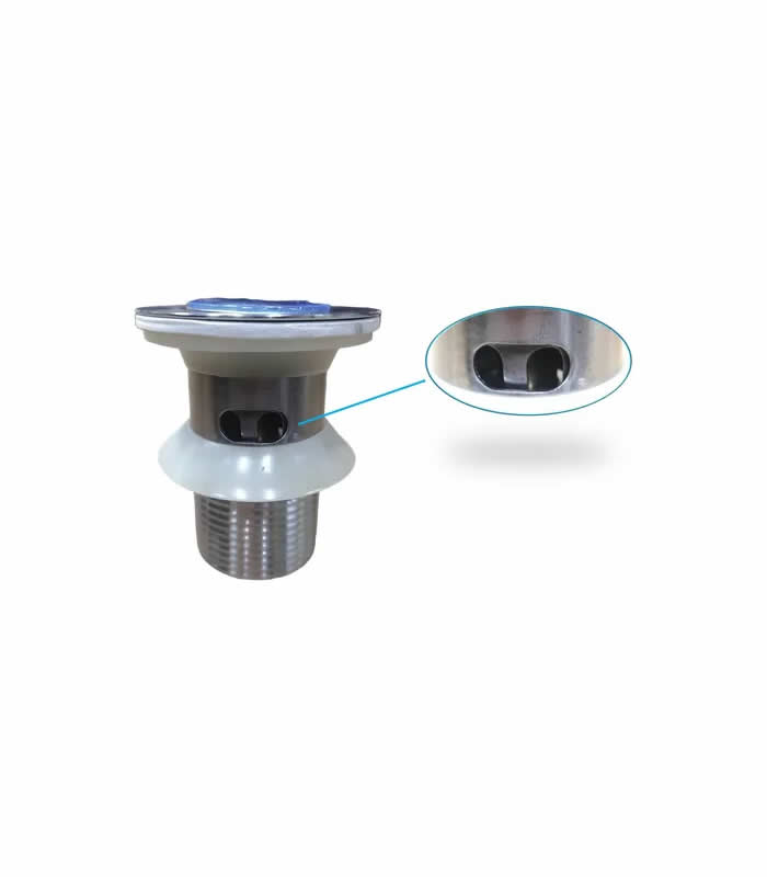 DESAGUE P/LAVAMANO ACERO INOX PLAST GB-437