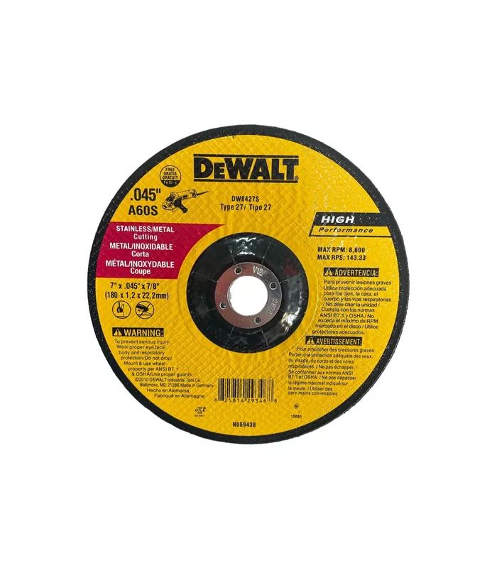 DISCO DE CORTE ULTRA FINO CURVO 7"