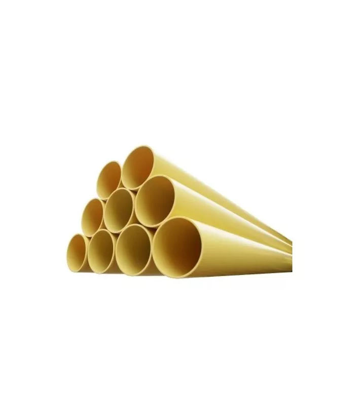 TUBO PVC A/N AMARILLO 6" X 3m
